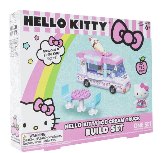 Hello Kitty Build Set,Ice Cream Truck,Educational Toy