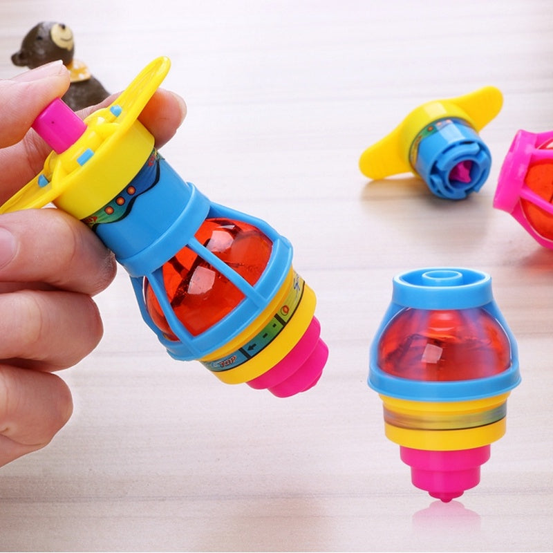 Light up Toy for toddlers,Unisex 3+ Spinning round toy,Party Favors,Gift Birthday,Girl and Boy Toy