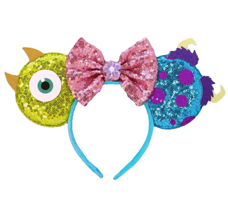 Monster Inc. University,Accesories,Headbnd,Ears,Toddler,Women,Sulley,Mike,Disney trip