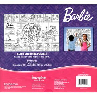 Hot Wheels and Barbie Poster Giant Mega Big 3’ feets Coloring,Summer Activities,Girl and Boy Coloring Book giant. Unisex 3+