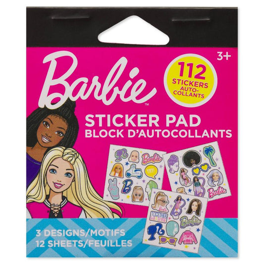 Barbie Stickers Pad 112 pieces