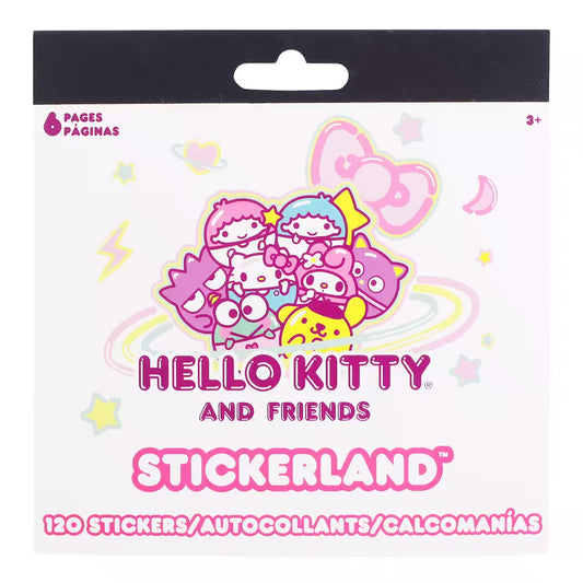 Hello Kitty and friends Stickerland/ 120 stickers
