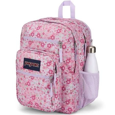 Jansport Floral Big Backpack,Jansport Hot Pink Big Backpack,Heavy Duty