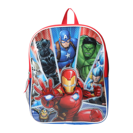 Avengers,Superhero Backpack,Hulk,Spiderman,Captain America,Black Panther,Iron Man Bag for school, Toddlers, Boys