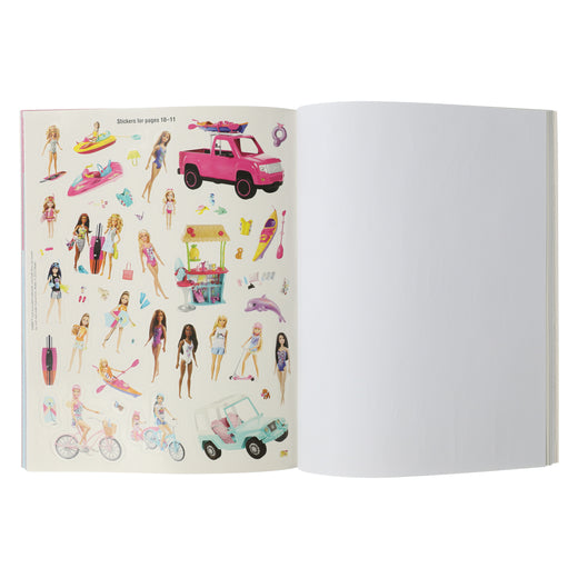 Barbie 568 Stickers Notebook