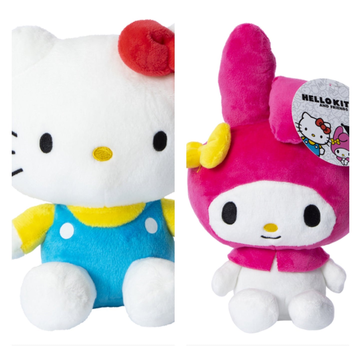Hello Kitty Plush,My Melody Plush,Stuffed Girl Toy,Plush Gift Kitty,7 inches carry on Hello Kitty Doll Girls,Adult gift,Nostalgia