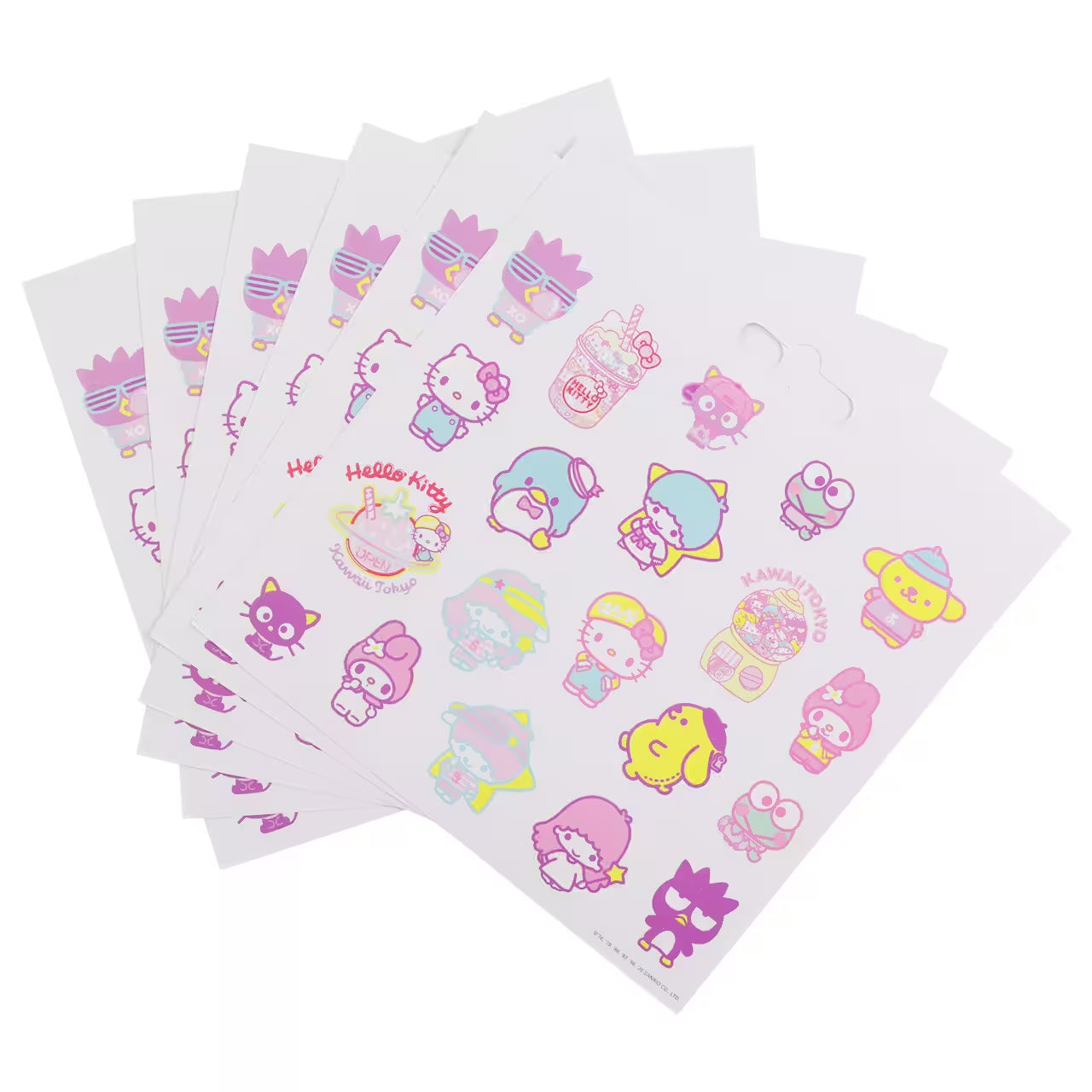 Hello Kitty and friends Stickerland/ 120 stickers