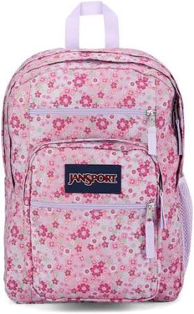 Jansport Floral Big Backpack,Jansport Hot Pink Big Backpack,Heavy Duty