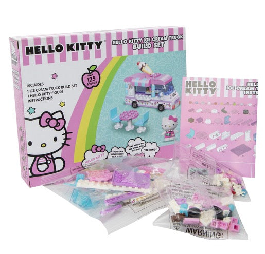 Hello Kitty Build Set,Ice Cream Truck,Educational Toy