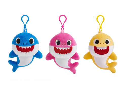 Baby Shark Plush, Baby Shark Keychain for baby and toodlers backpack,Unisex 1+
