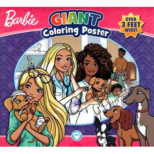 Hot Wheels and Barbie Poster Giant Mega Big 3’ feets Coloring,Summer Activities,Girl and Boy Coloring Book giant. Unisex 3+