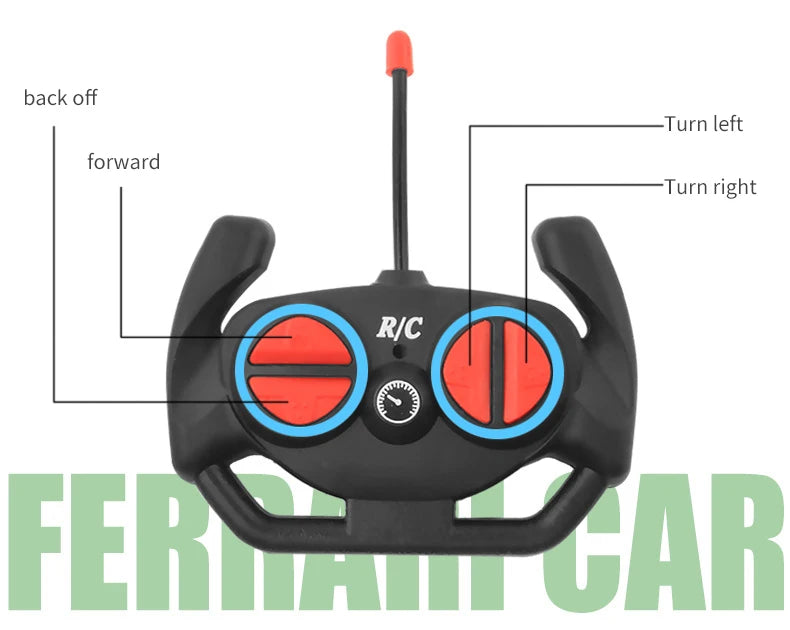 Remote Control Pink Ferrari Corvette High Speed with control