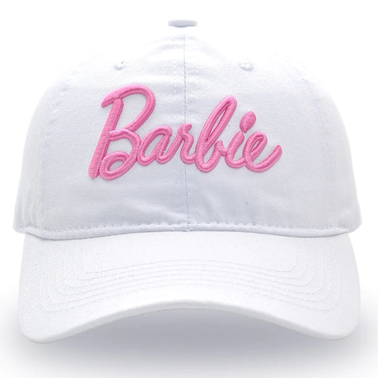 Barbie Pink Baseball Cap,Unisex Cap Adjustable,Summer Cap Barbie Doll,3+ Onesize fits all