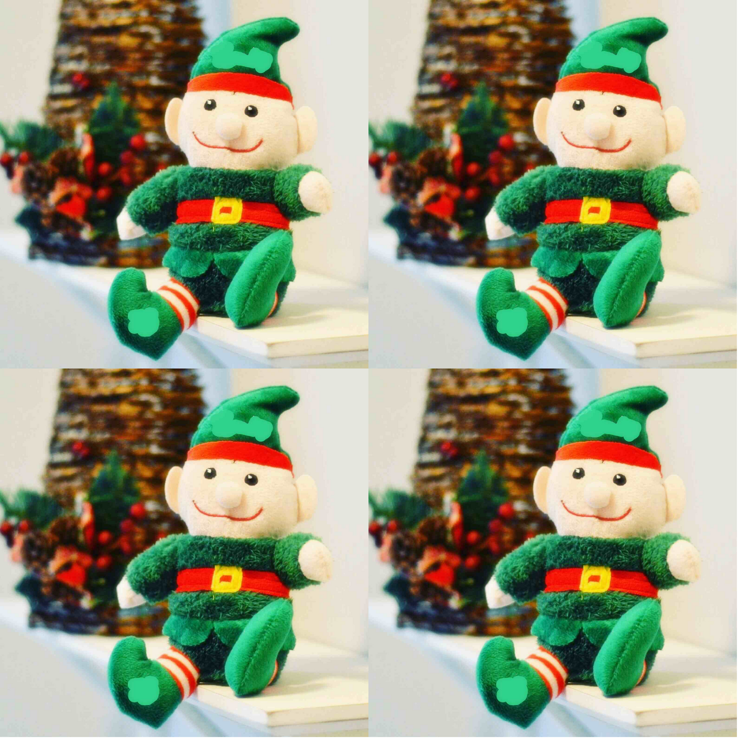 Sale! 4 Elves plush,Elf Christmas Plush,Cheap Christmas gift for coworkers, family, and friends,Elves