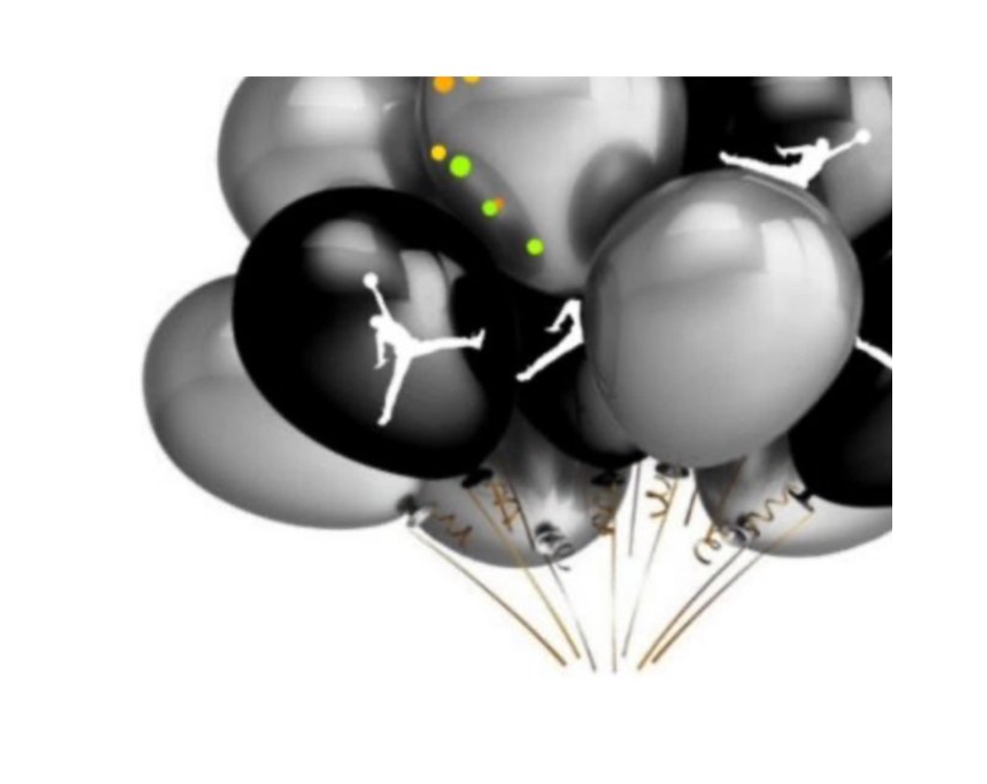 Jordan Latex Balloon 12pcs