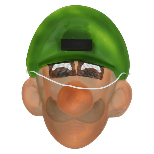 Nintendo Luigi Mask, Cosplay,Luigi Party Theme,Luigi Birthday Accesories,Luigi Pretend,Costume
