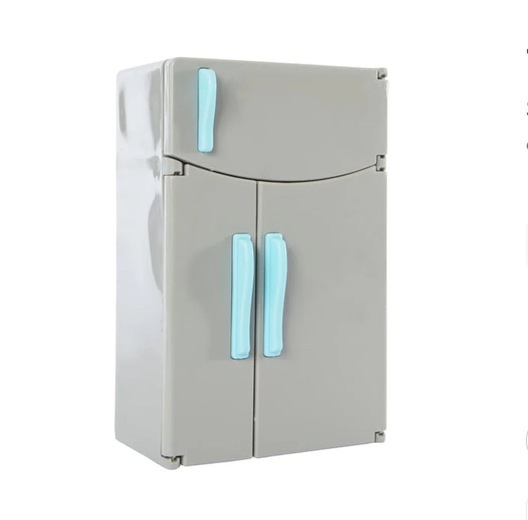 Barbie Mini Refrigerator Tiny,16 mini pieces set