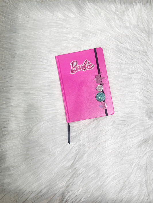 Barbie Journal Neon Pink Personalized