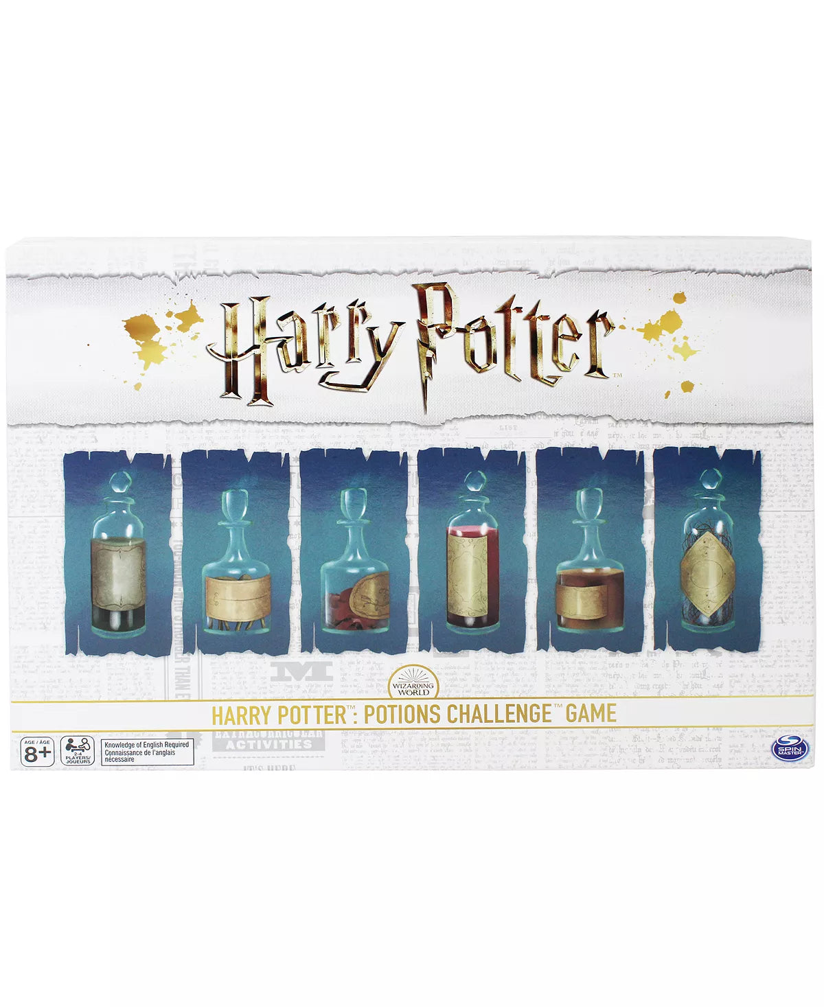 Spin Master Games Harry Potter- Potions Challenge Board Game for Kids, Families, and Adults