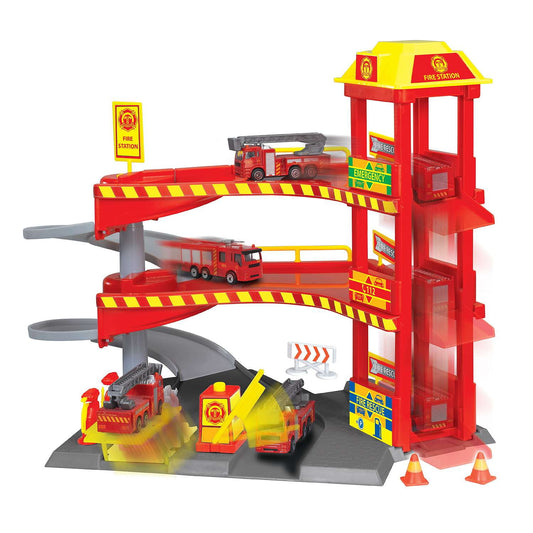 Dickie Toys Fire Station Playset, Age 3 Years & Up