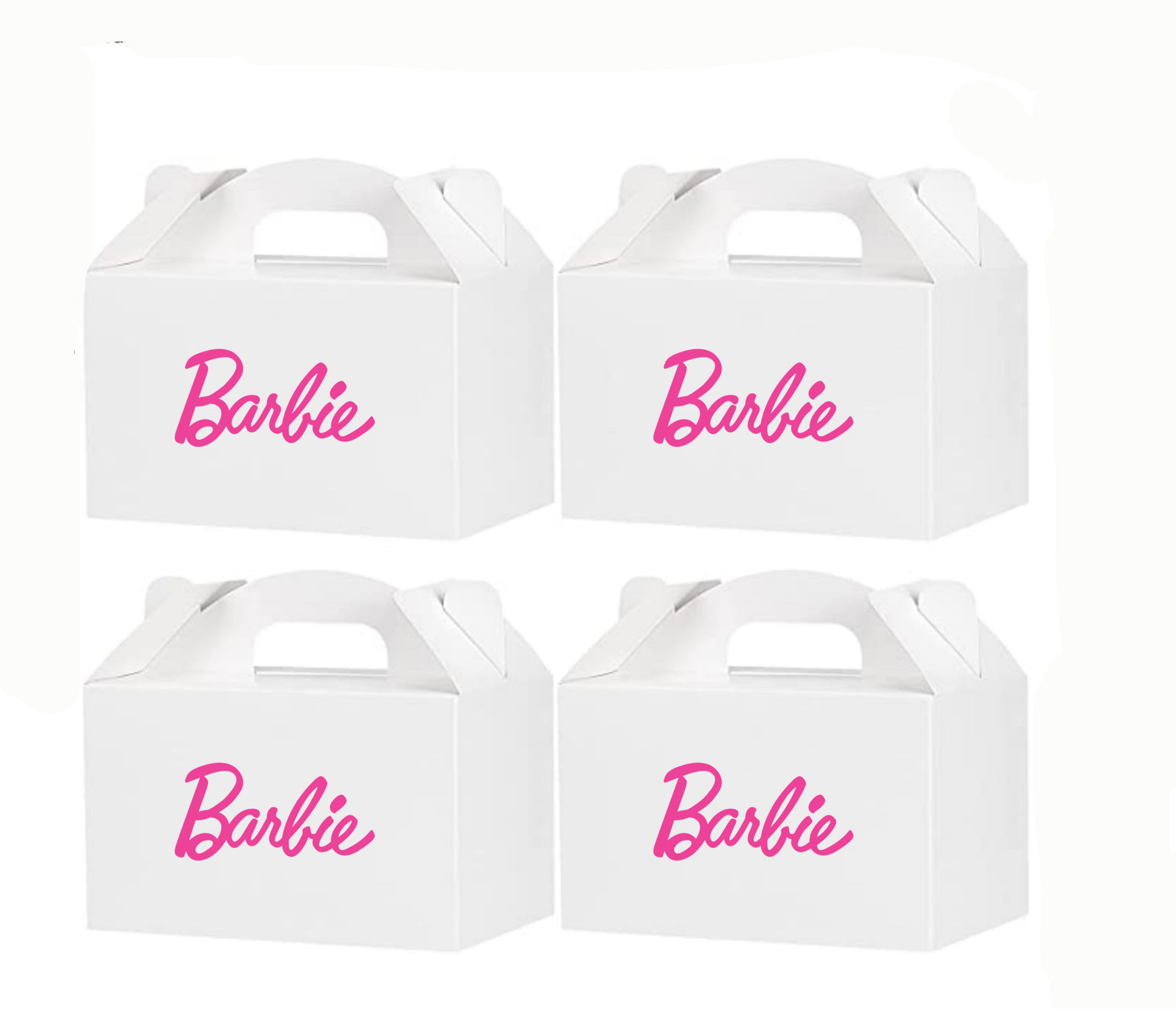 Barbie Cardstock Box ,Fabric Bags, Party Favor, Girl Gift, Decoration, Candy Bag, Tableware