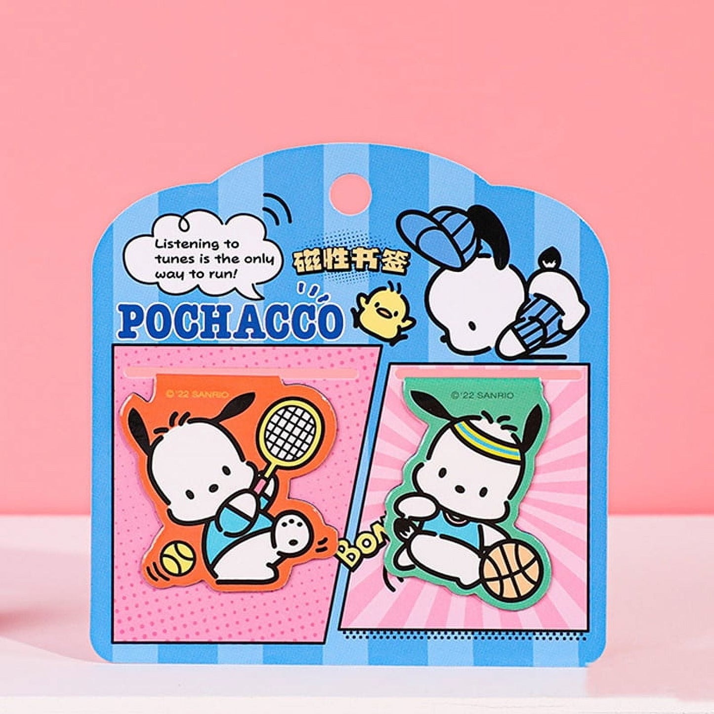 2 Pcs/Pack Magnetic Bookmark Cartoon Anime Kawaii Book Page Marker Magnetic Buckle Stationery Supplies Anime School Supplies