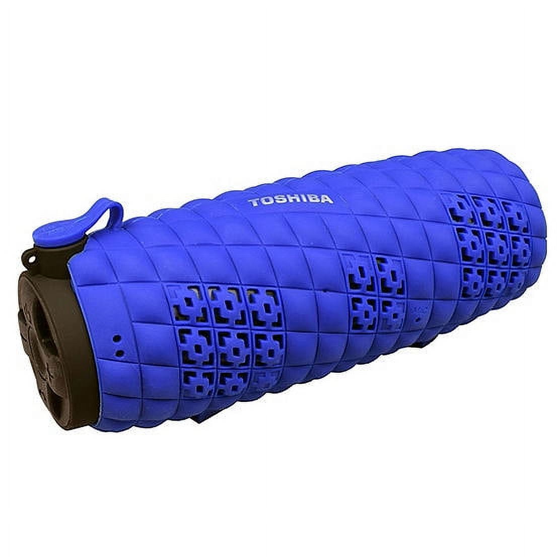 Toshiba Sonic Blast 2, Water, Dirt, Shock Proof Portable Waterproof Bluetooth Speaker with Rechargeable Battery