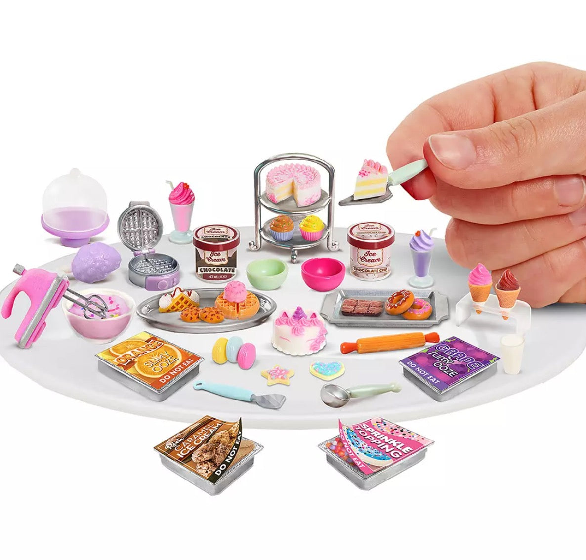 Tiny Bakery Ingredients, Create the recipe with slime