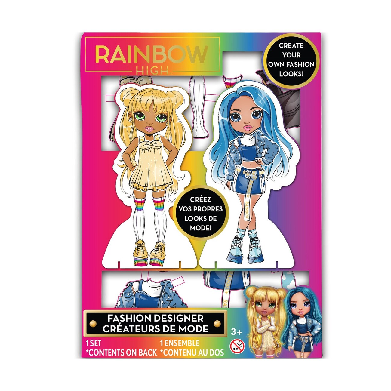 Fashion Designer Set, Girls Activity Set, Girls Toys, Fashion Design, Barbie, Princess Jasmine, Rainbow High