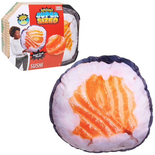 Just Play Seriously Super Sized 24-inch Stuffed Sushi Food Plush, Kids Toys for Ages 3 Up