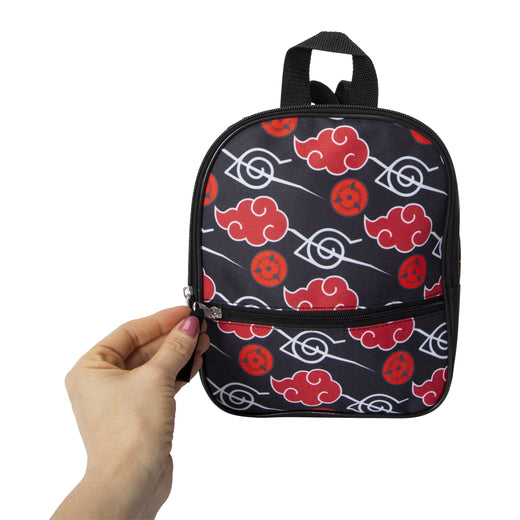 Mini Backpack Naruto, 10in (L) x 8in (W) x 3.5in (D)