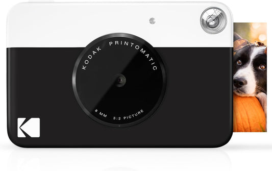 KODAK Printomatic Digital Instant Print Camera, Supports Sticky-Backed