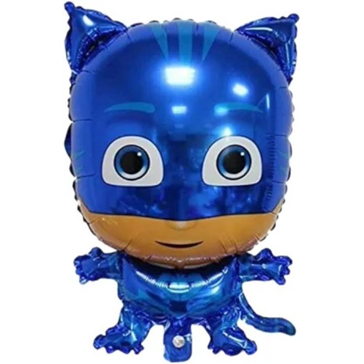 PJ Masks Blue Catboy Foil Balloons (5pcs) Helium Quality Blue Stars Party Decoration