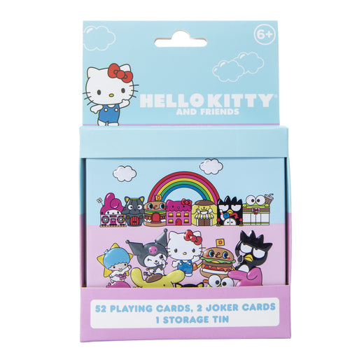 Hello Kitty And Friends Playing Cards & Tin