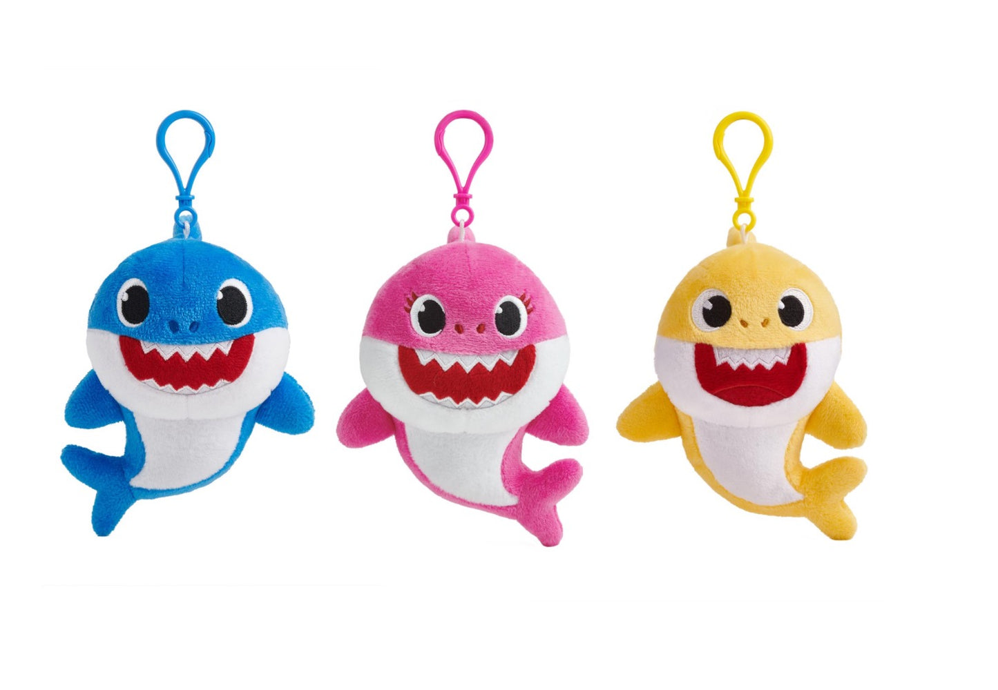 Baby Shark Plush, Baby Shark Keychain for baby and toodlers backpack,Unisex 1+