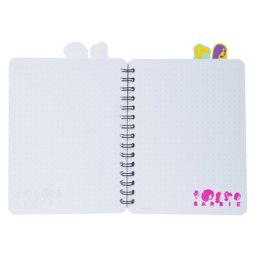 Barbie Tab Spiral Journal 9in x 6in, Girls Journal, Barbie Notebook, Back to School Notebook, Girls Notebook