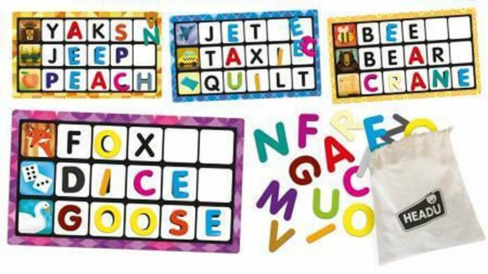 HEADU - Montessori Touch Bingo Letters