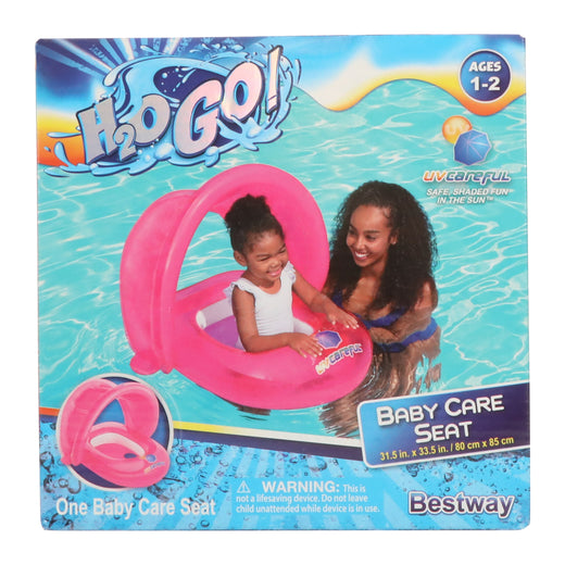 Baby Seat Pool Float with Canopy, Baby Floatie, Summer Pool Float, Baby floatie with Canopy, Pool Safety Floatie