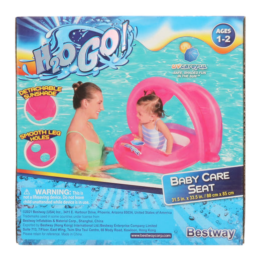 Baby Seat Pool Float with Canopy, Baby Floatie, Summer Pool Float, Baby floatie with Canopy, Pool Safety Floatie