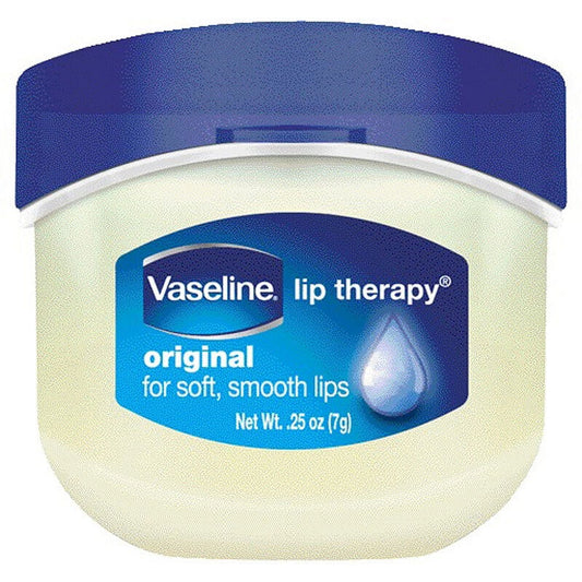 Vaseline, Lip Therapy, Original Lip Balm, 0.25 oz (7 g) Pack of 3