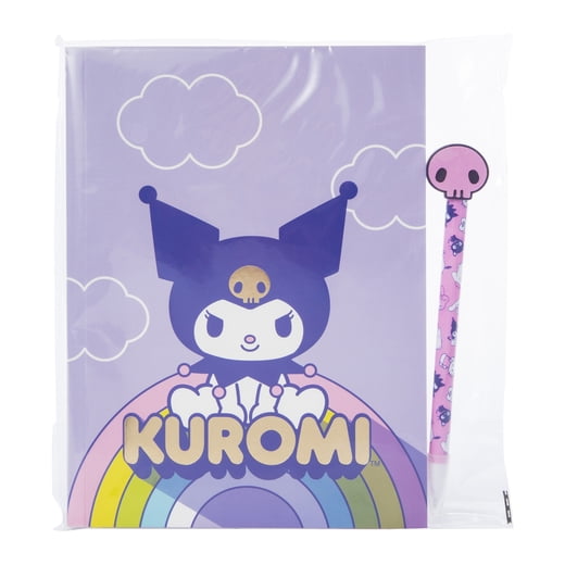 Sanrio Kuromi Journal and Pen Set, Age 6+