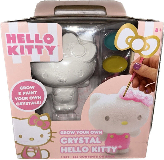 Grow Your Own Crystal Hello Kitty by Sanrio - Kids Craft Activity Kit (Sealed)