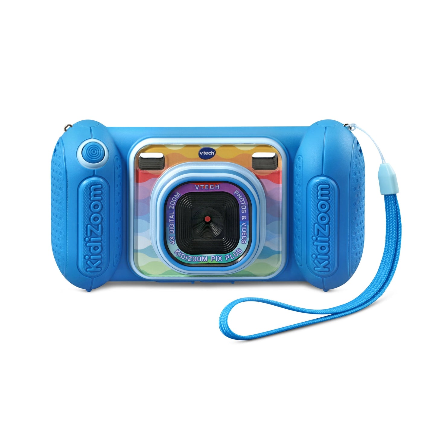 VTech KidiZoom Camera Pix Plus 4X Digital Zoom with Panoramic and Talking Photos, Blue