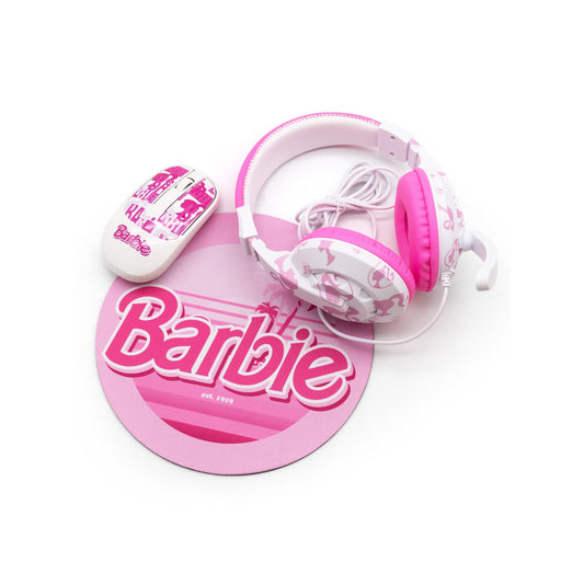 Barbie Printed Tech Bundle, 3 Piece Set, Pink