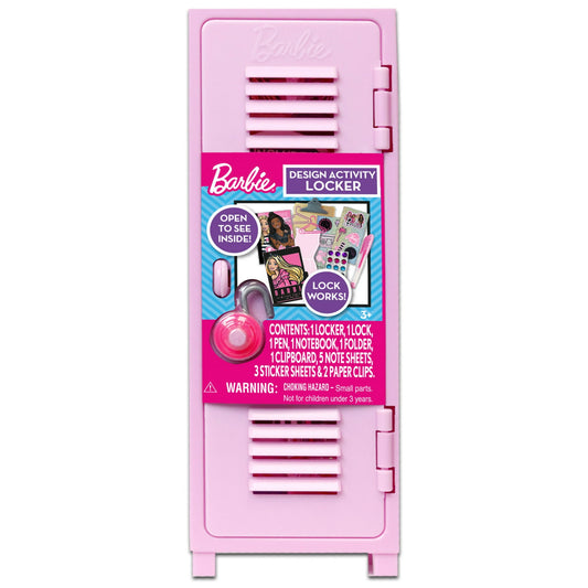 Barbie Locker Art & Craft Activity Set, for Child Ages 3+