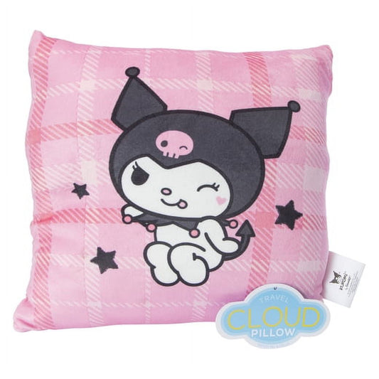 Sanrio Throw Travel Cloud Kuro Comfort Pillow 13inch