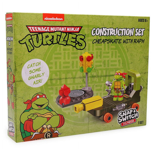 Teenage Mutant Ninja Turtles Construction Set Cheapskate with Raph- 113 Pieces