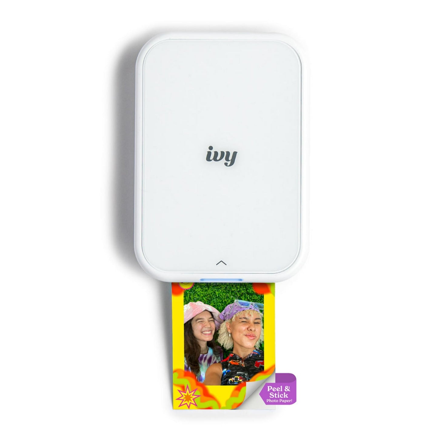 Canon Ivy 2 Mini Photo Printer, Print from Compatible iOS & Android Devices, Sticky-Back Prints, Pure White